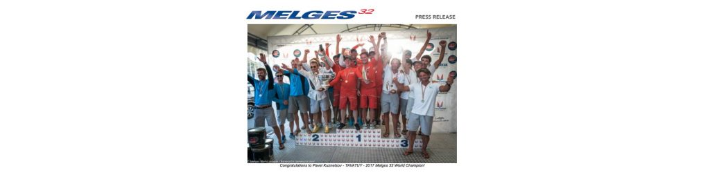 Kuznetsov crowned 2017 Melges 32 world champion